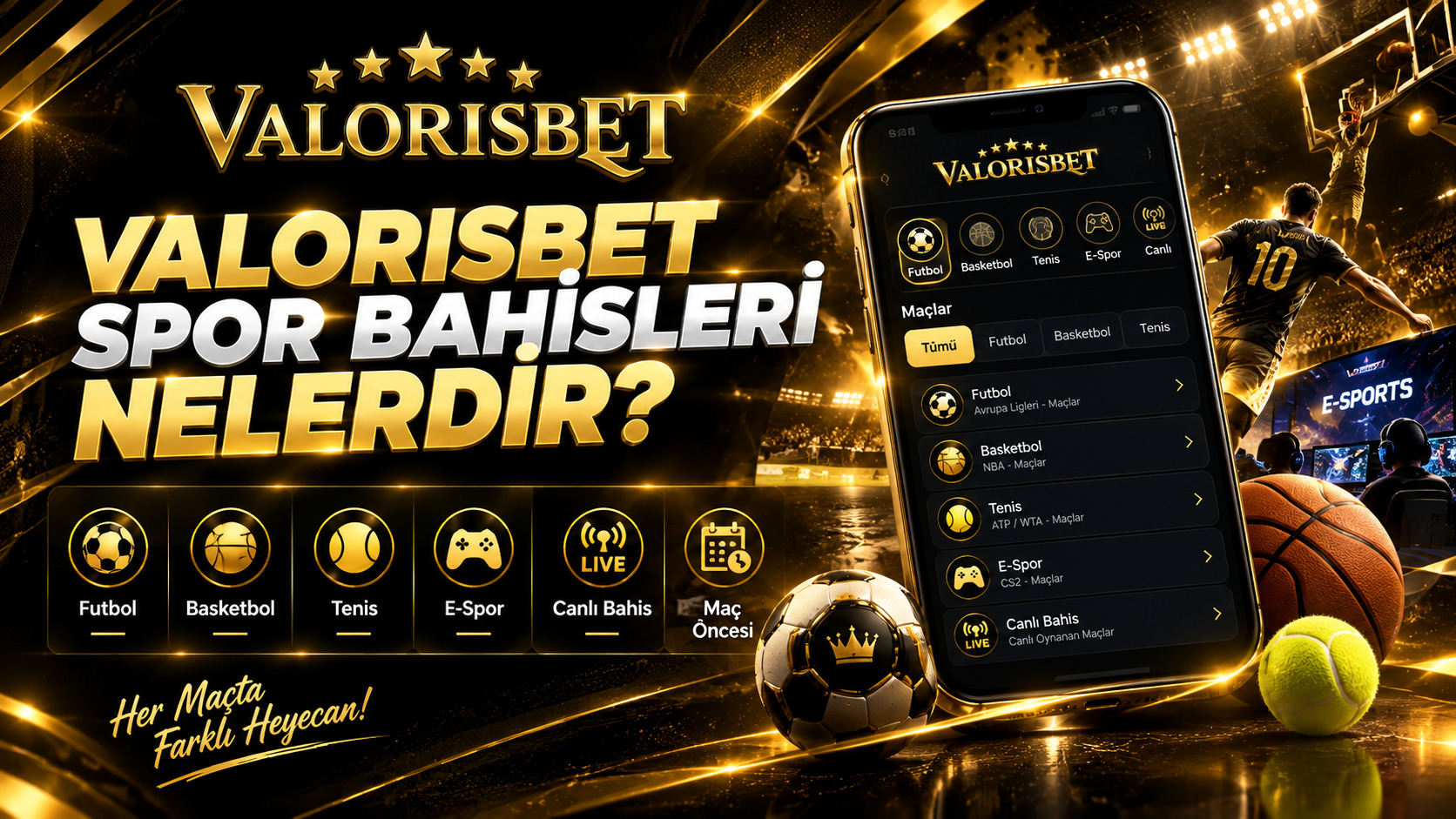 Valorisbet Spor Bahisleri